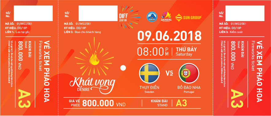 3 lưu ý khi mua vé pháo hoa Đà Nẵng DIFF 2018