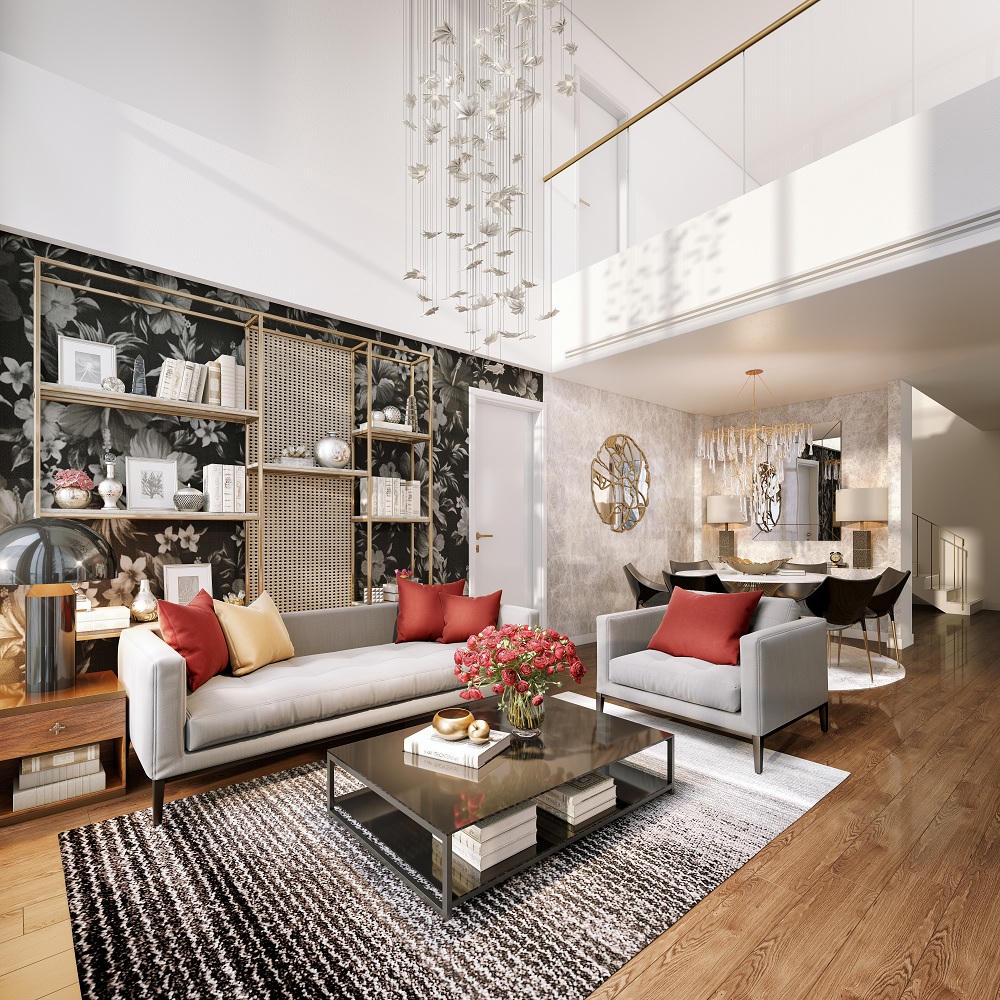 Vì sao nhà giàu thích penthouse duplex?