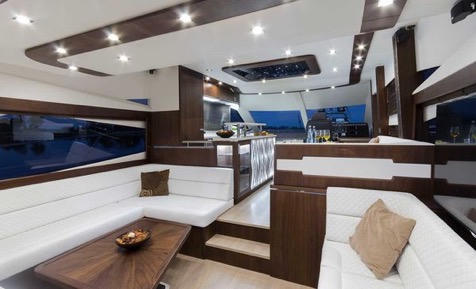 “Tuyệt tác” du thuyền 3,5 triệu USD Galeon 660 fly đã cập bến Vịnh Hạ Long 