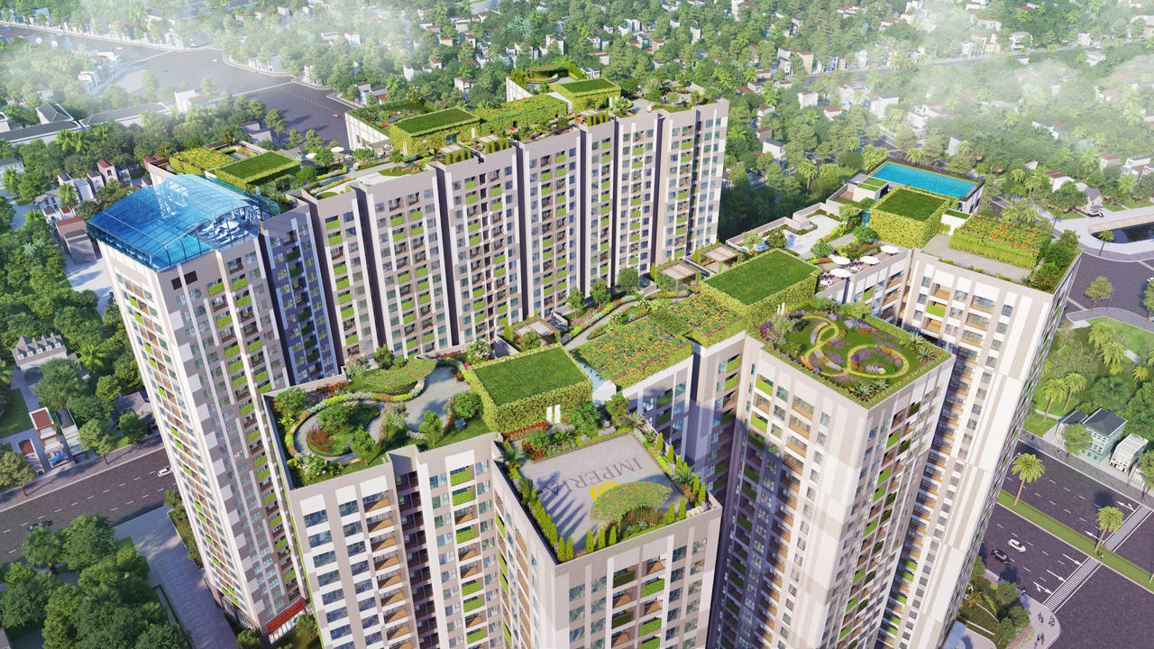 Thiết kế “độc và lạ” của Imperia Sky Garden