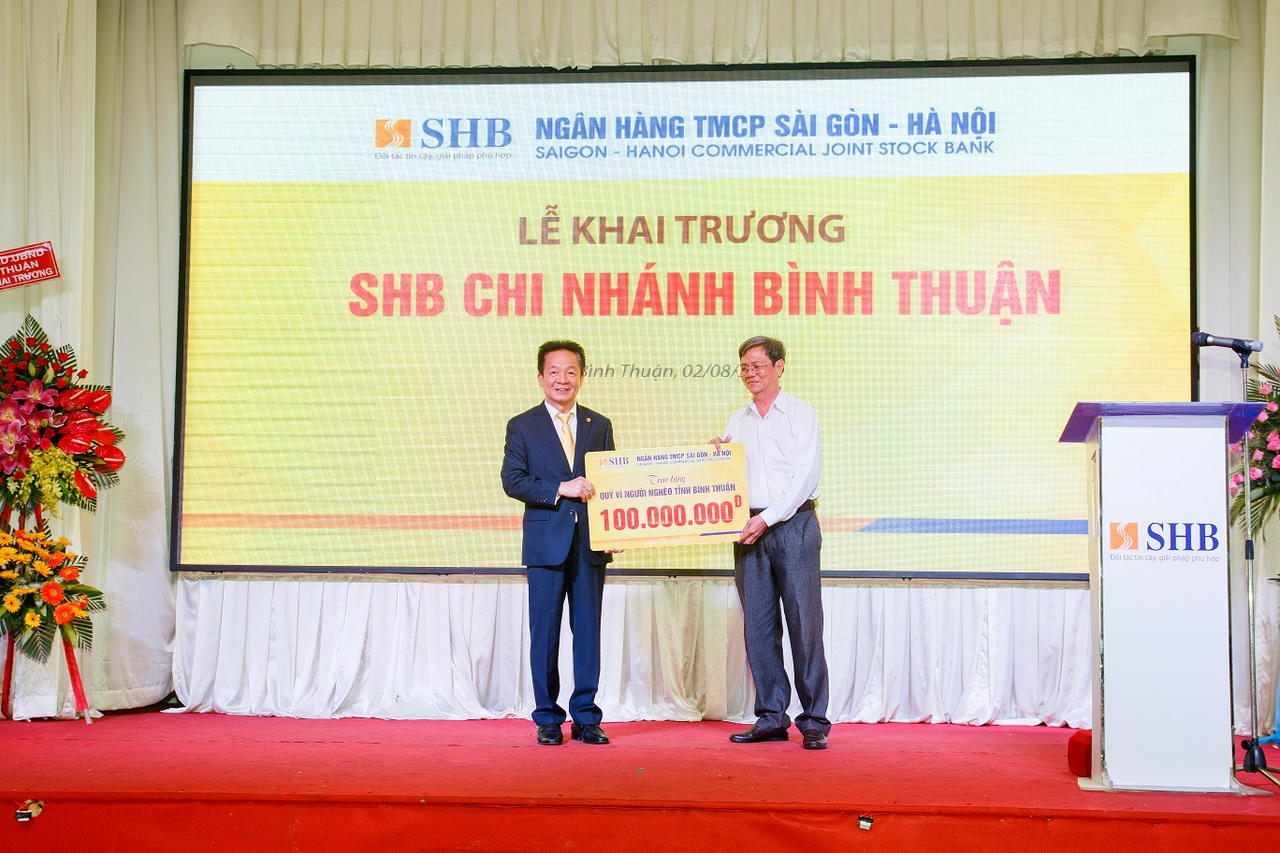 SHB khai trương chi nhánh mới tại Bình Thuận