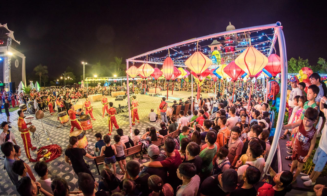 Mãn nhãn những màn trình diễn lân sư rồng tại Sun World Danang Wonders