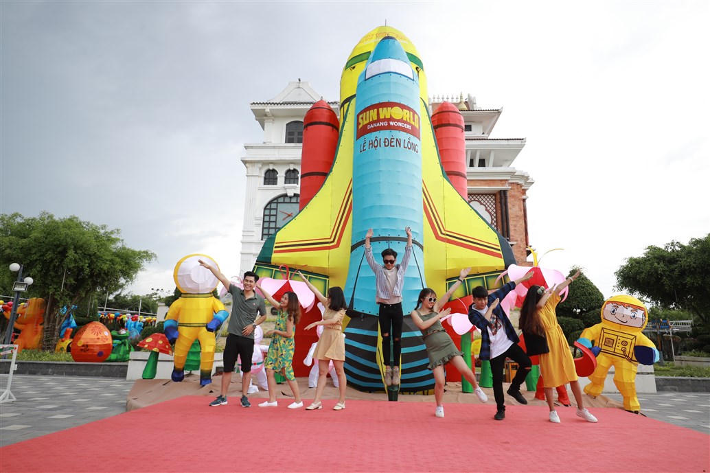 Mãn nhãn những màn trình diễn lân sư rồng tại Sun World Danang Wonders