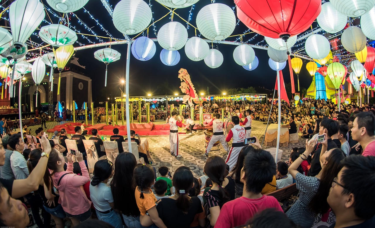 Mãn nhãn những màn trình diễn lân sư rồng tại Sun World Danang Wonders