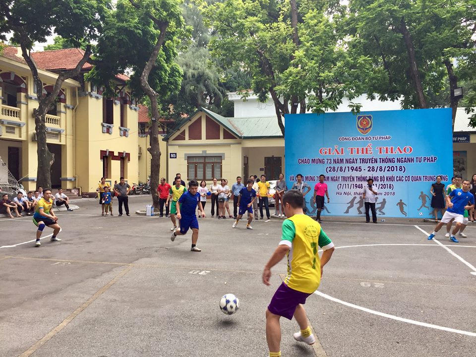 Ấn tượng Giải thể thao chào mừng 73 năm Ngày truyền thống Ngành Tư pháp Việt Nam