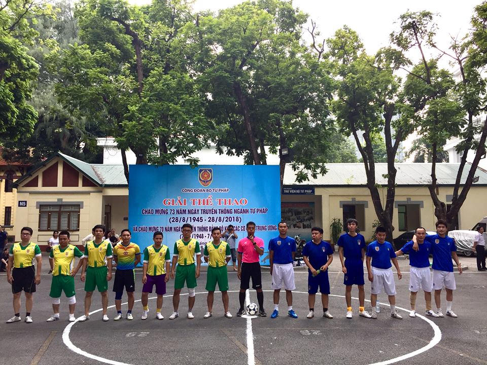 Ấn tượng Giải thể thao chào mừng 73 năm Ngày truyền thống Ngành Tư pháp Việt Nam