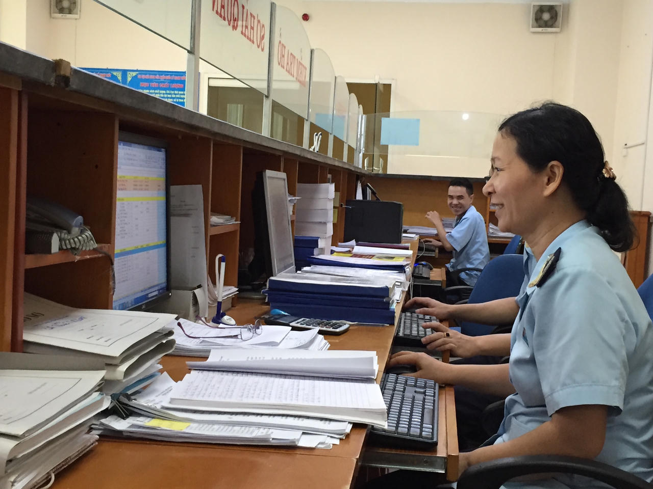 Hải quan cửa khẩu quốc tế Thanh Thuỷ nâng cao hiệu quả hoạt động nhờ cải cách, hiện đại hoá