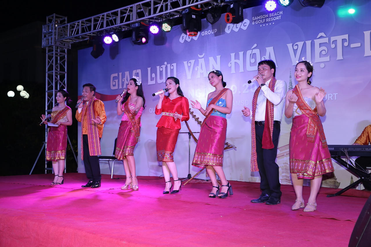 Lễ hội văn hóa Lào tại FLC Sầm Sơn hấp dẫn hàng ngàn du khách phương xa
