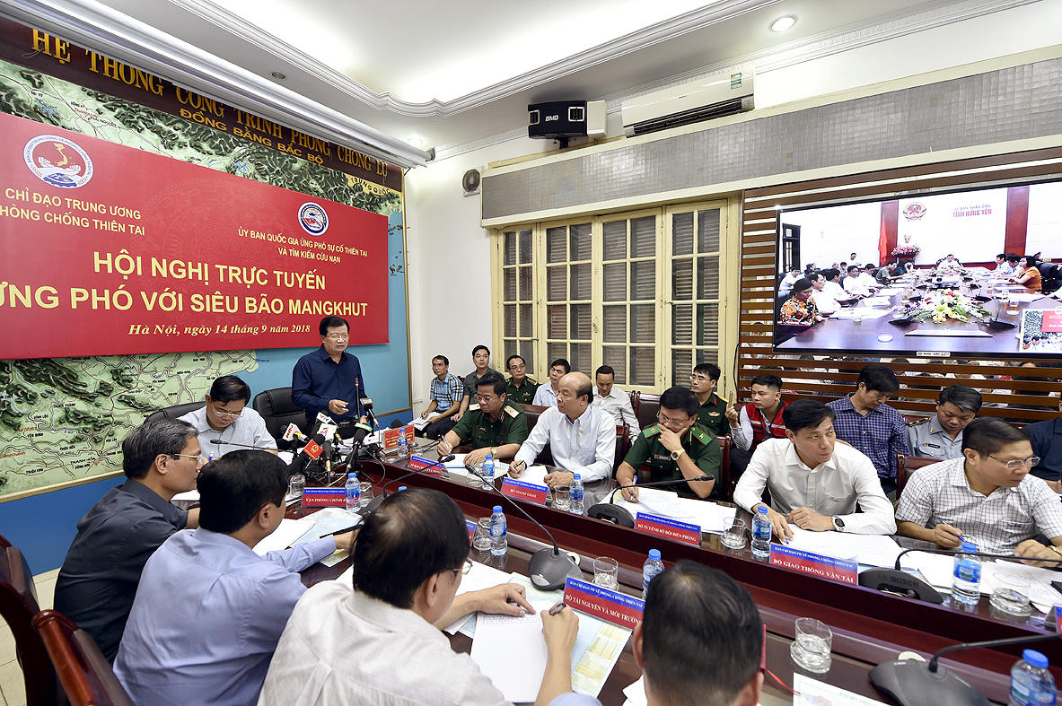 27 tỉnh, thành đang đứng trước nguy cơ gặp thảm hoạ từ siêu bão Mangkhut