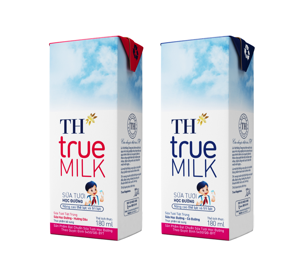 Giải Vàng quốc tế cho sữa học đường TH school MILK