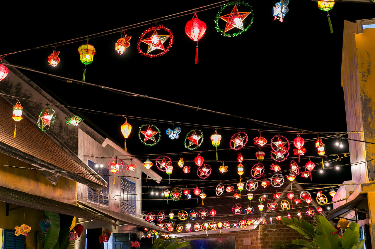 Gần 8000 du khách đã trải nghiệm lễ hội Trăng Thương cảng tại Công viên Ấn tượng Hội An