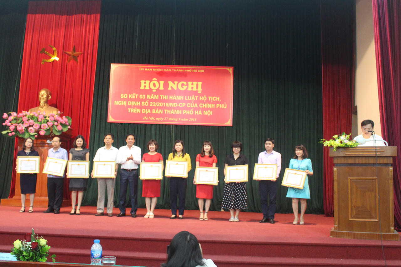 Hà Nội đẩy mạnh ứng dụng công nghệ thông tin trong công tác hộ tịch