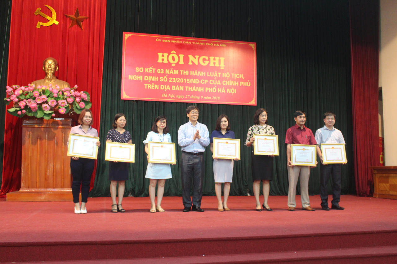 Hà Nội đẩy mạnh ứng dụng công nghệ thông tin trong công tác hộ tịch