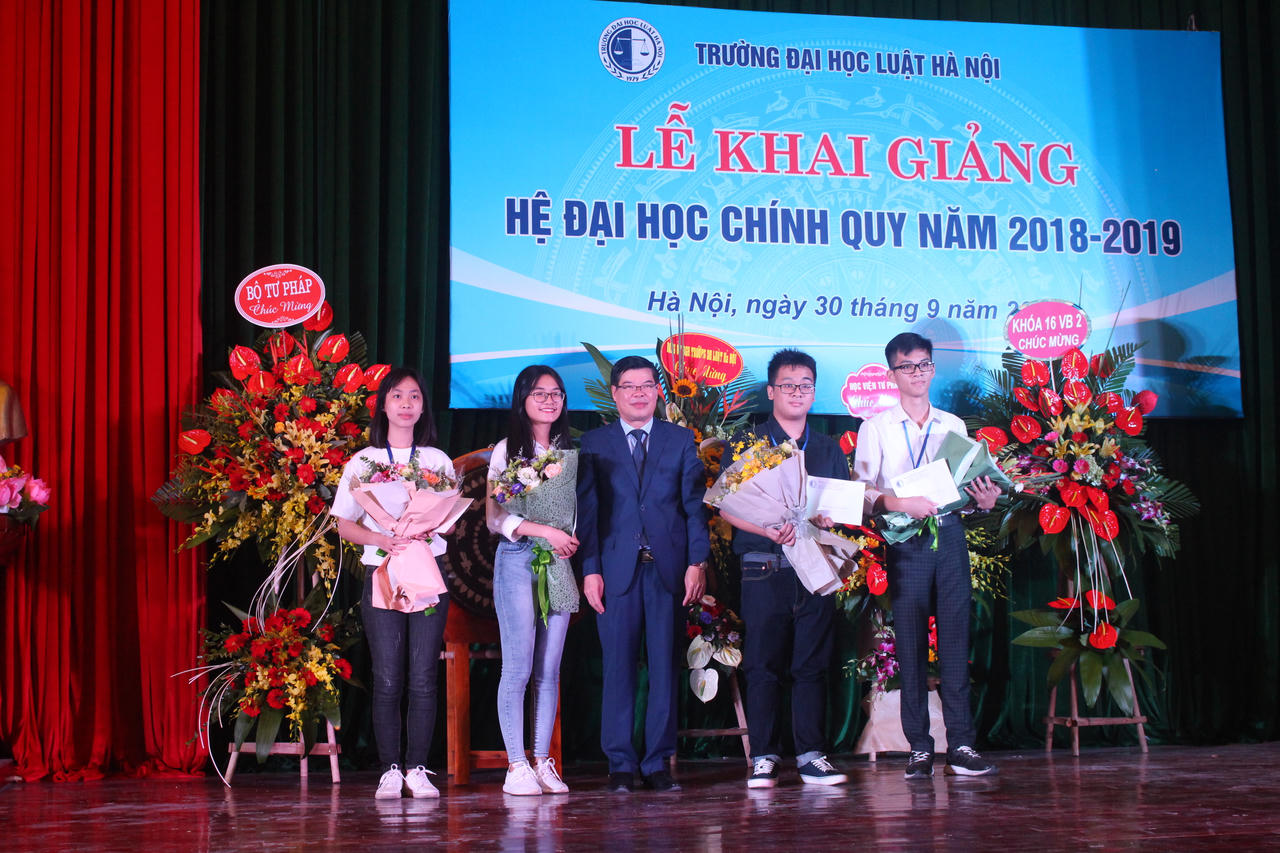 Hôm nay (30/9), Đại học Luật Hà Nội khai giảng năm học mới