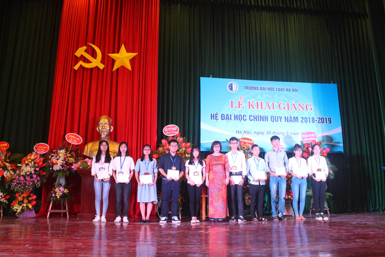 Hôm nay (30/9), Đại học Luật Hà Nội khai giảng năm học mới