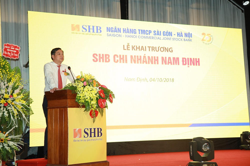 SHB khai trương chi nhánh Nam Định 