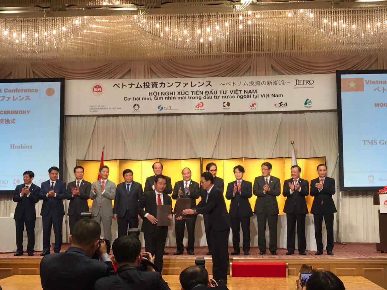 Tập đoàn TMS ký kết biên bản thỏa thuận hợp tác quan trọng tại Nhật Bản 