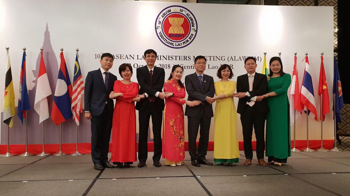Kết thúc tốt đẹp Hội nghị Bộ trưởng Tư pháp các nước ASEAN (ALAWMM) lần thứ 10 