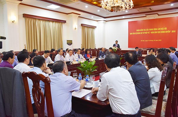 Bộ Tư pháp làm tốt “Năm dân vận chính quyền” 2018