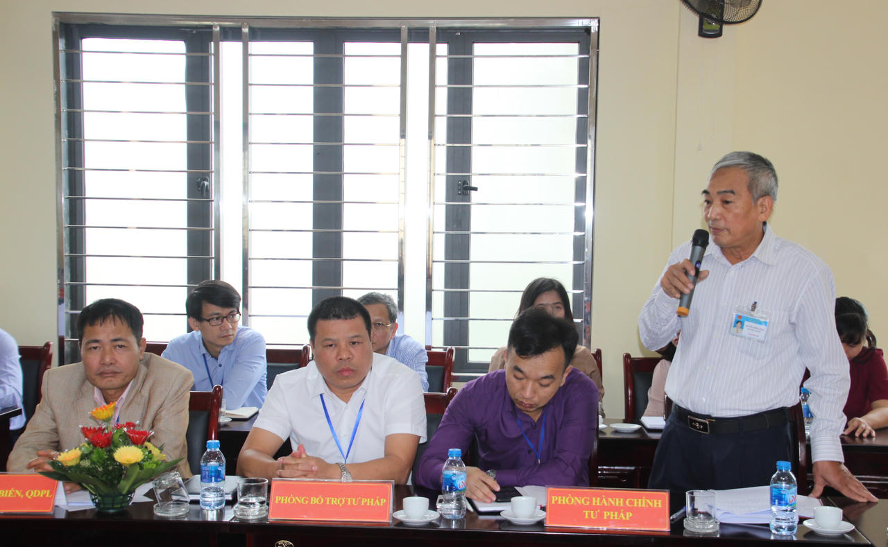 Bộ trưởng Tư pháp Lê Thành Long thăm và làm việc tại Thái Nguyên