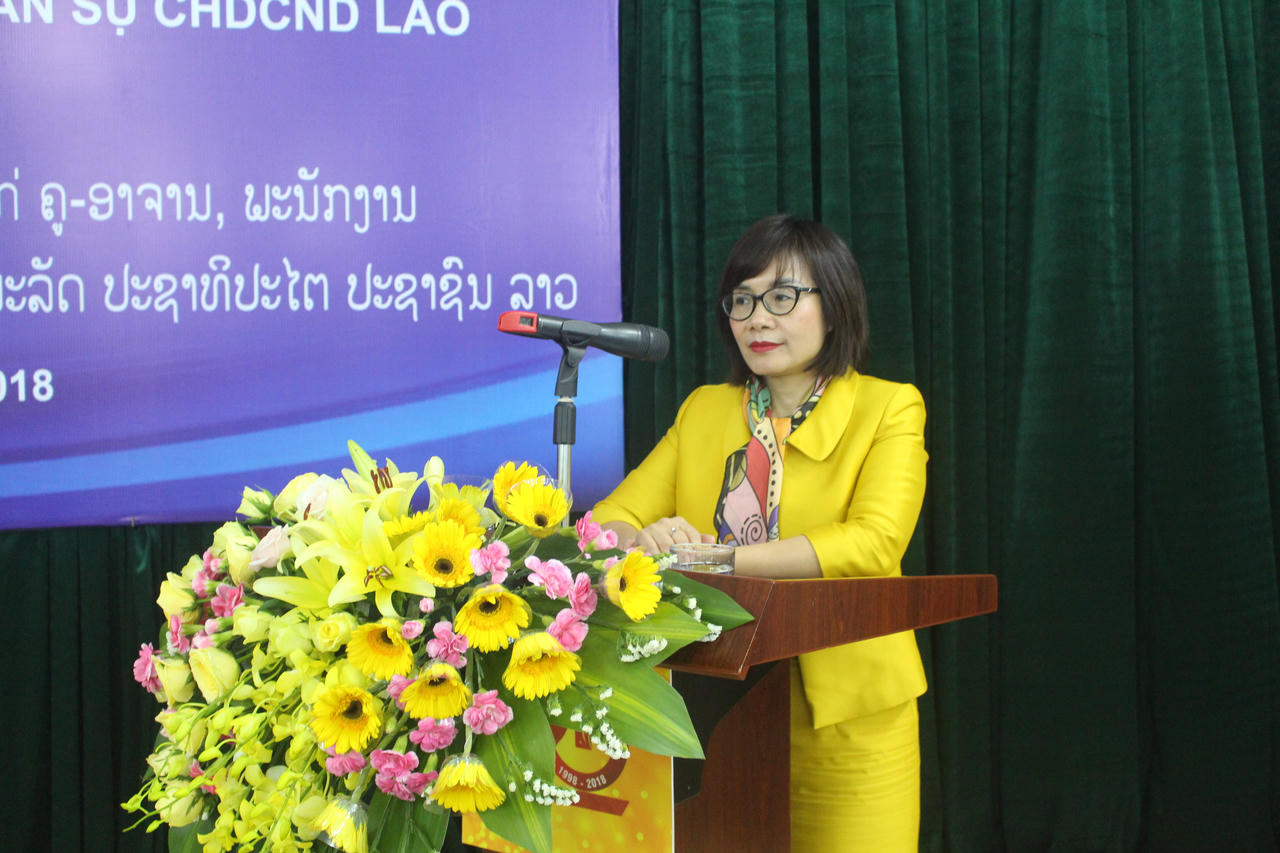 Bế giảng lớp đào tạo nghiệp vụ Thi hành án dân sự cho giảng viên, cán bộ CHDCND Lào