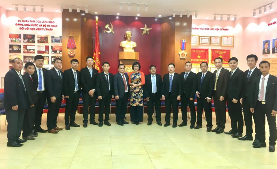 Khai giảng Lớp Đào tạo nghề công chứng cho cán bộ, giảng viên CHDCND Lào