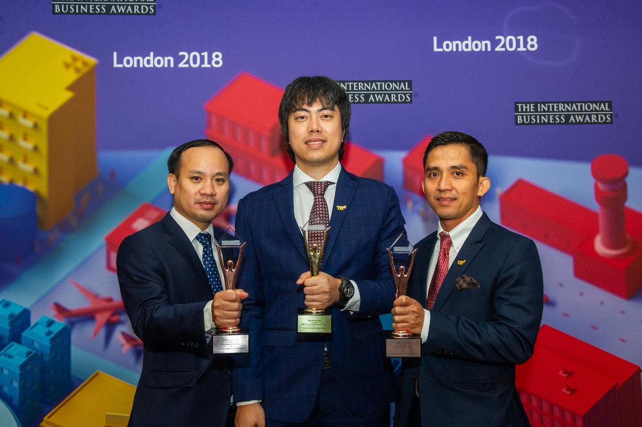 Tập đoàn TH được vinh danh ở ba hạng mục quan trọng tại Giải thưởng Kinh doanh Quốc tế 2018