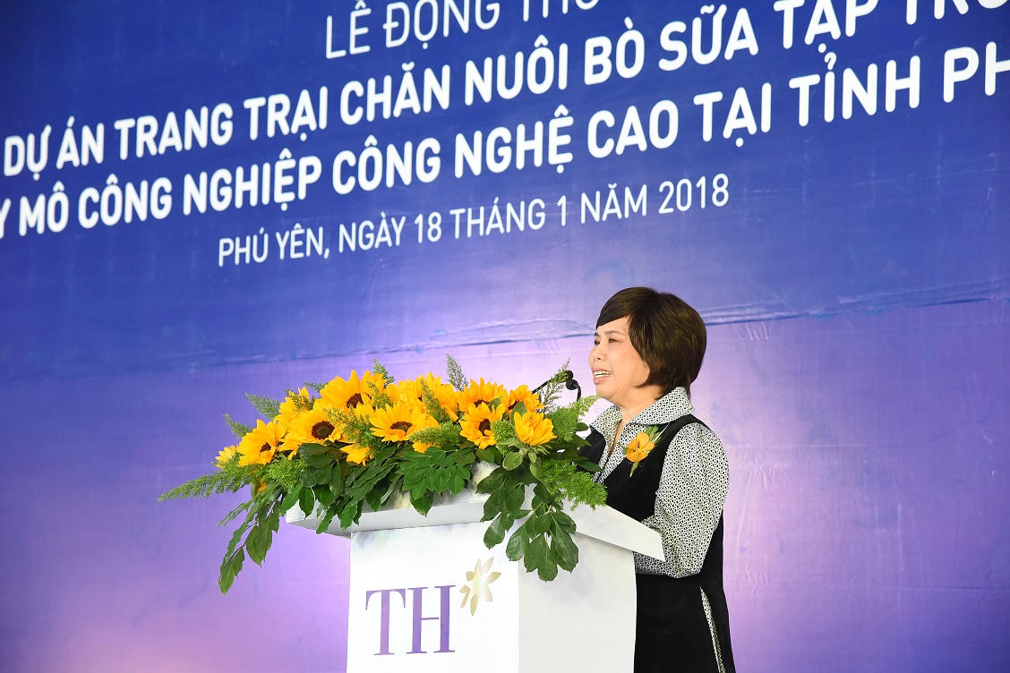 Tập đoàn TH phát triển đàn bò sữa 20.000 con tại Phú Yên 