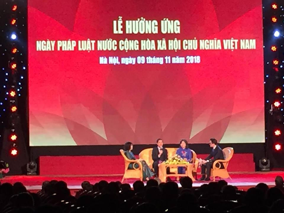 “Một quốc gia phát triển vững bền cần được xây dựng trên nền tảng pháp lý vững chắc”