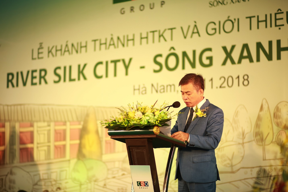 Tập đoàn CEO tổ chức Lễ khánh thành Hạ tầng kỹ thuật dự án River Silk City - Sông Xanh (Phân kỳ 2&3)