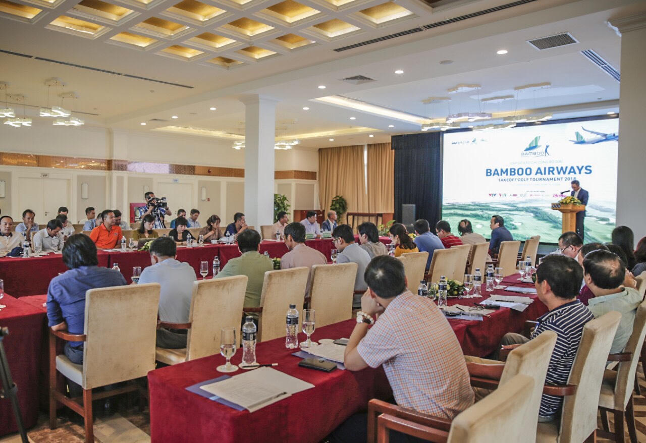 Golfer tham dự Bamboo Airways Takeoff Golf Tournament 2018 đông kỷ lục