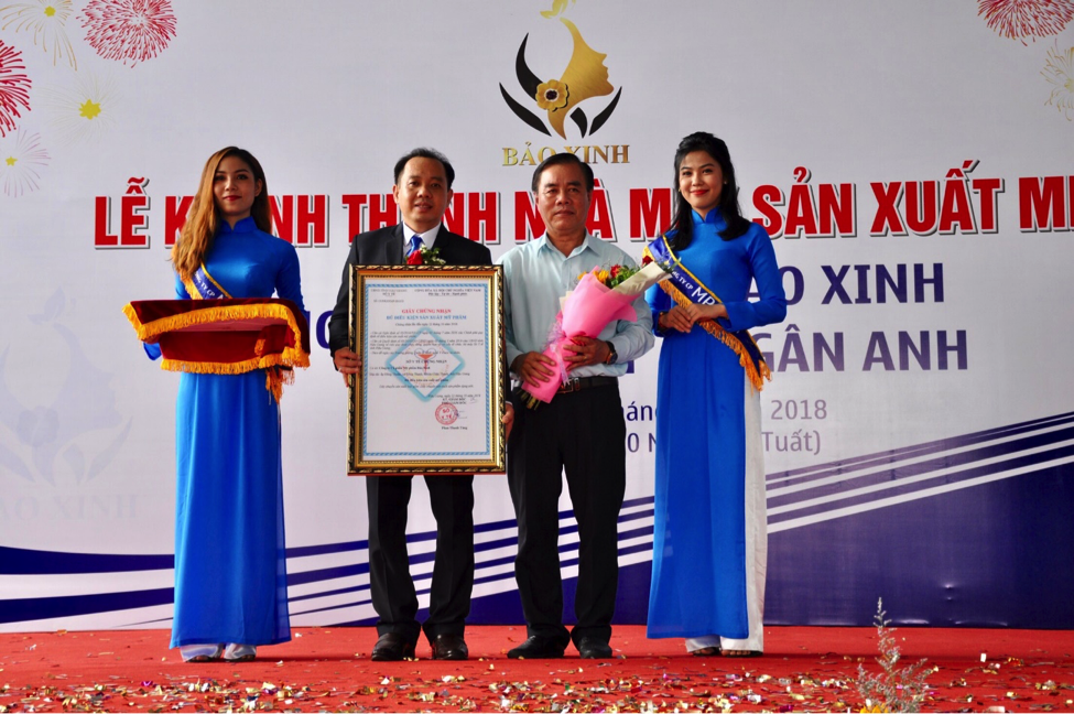 Công Ty CP Mỹ phẩm Ngân Anh khánh thành Nhà máy sản xuất đạt chuẩn