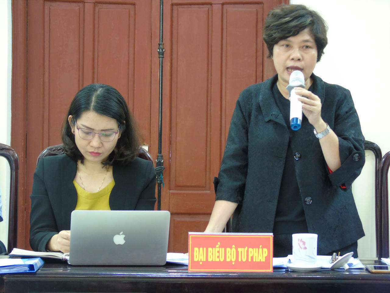 Thứ trưởng Nguyễn Khánh Ngọc làm việc với Sở Tư pháp, Cục THADS Thanh Hóa