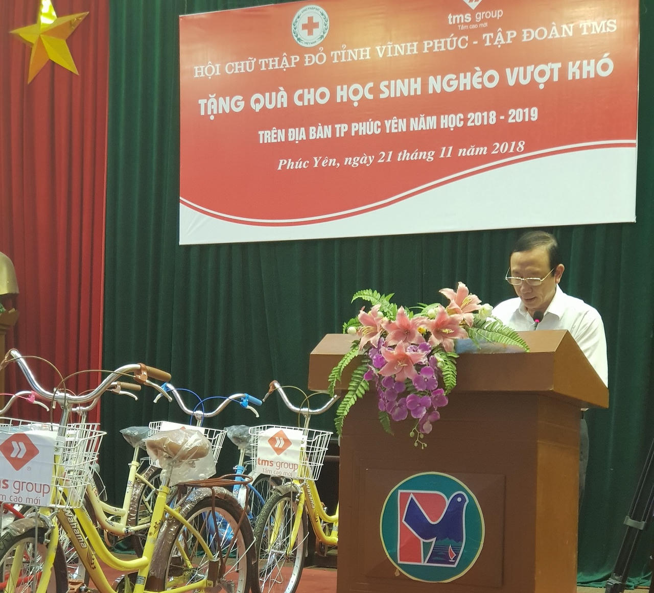 Tập đoàn TMS trao tặng 2 nhà tình nghĩa và 60 xe đạp cho người nghèo tại Phúc Yên