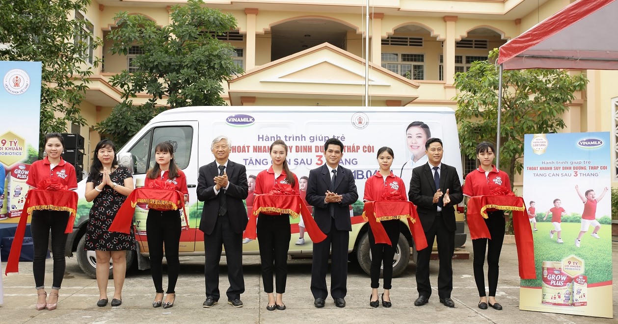 Chính thức khởi động Chương trình “Hành trình giúp trẻ thoát nhanh suy dinh dưỡng, thấp còi, tăng cân sau 3 tháng”