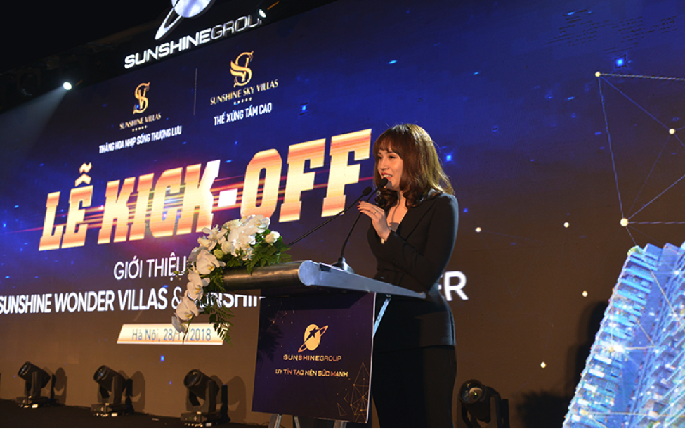 Tưng bừng khí thế Sunshine trong Lễ Kick Off dự án siêu sang tại Hà Nội