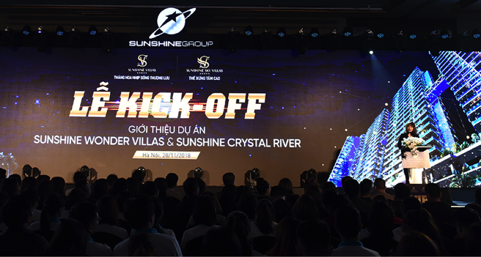 Tưng bừng khí thế Sunshine trong Lễ Kick Off dự án siêu sang tại Hà Nội