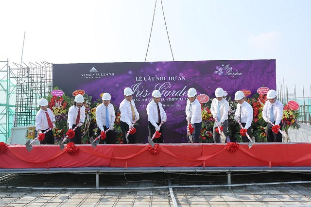 Cất nóc trước 4 tháng, tòa nhà CT3 - Dự án Iris Garden khẳng định uy tín và cam kết với khách hàng