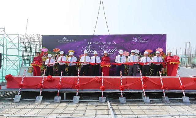 Cất nóc trước 4 tháng, tòa nhà CT3 - Dự án Iris Garden khẳng định uy tín và cam kết với khách hàng