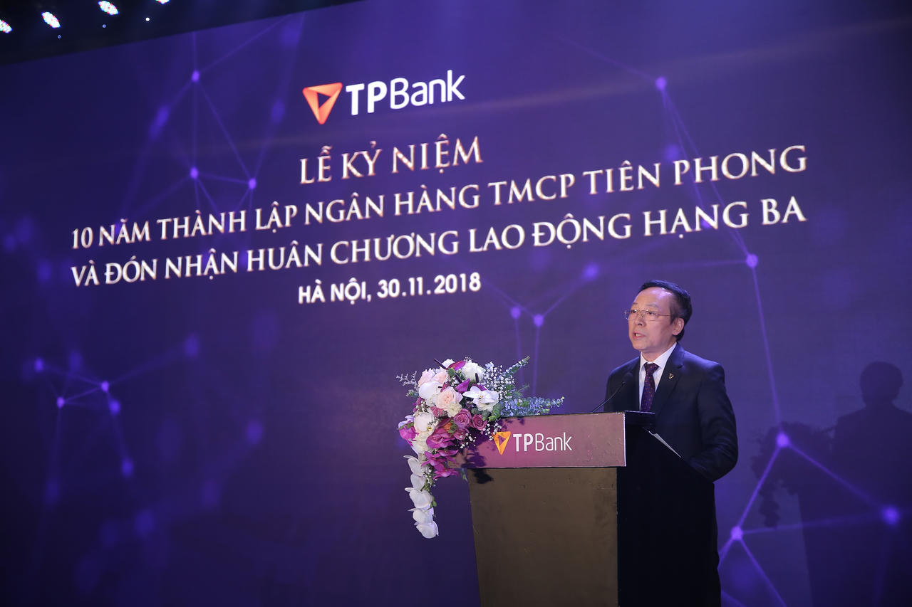  TPBank tổ chức kỉ niệm 10 năm thành lập và đón nhận Huân chương lao động Hạng Ba