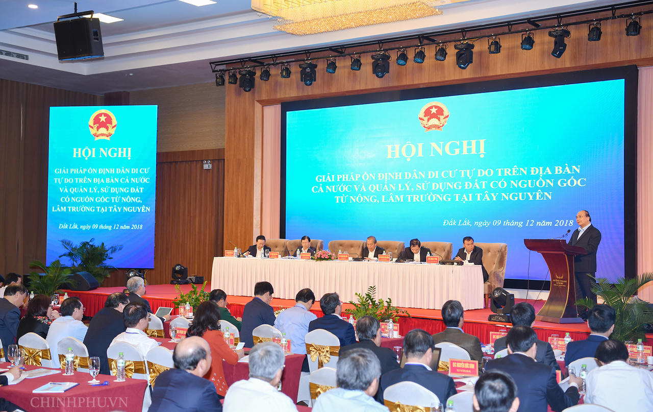 Không khuyến khích di dân tự do, nhưng dân đã đến rồi phải tạo điều kiện để người dân sống ổn định