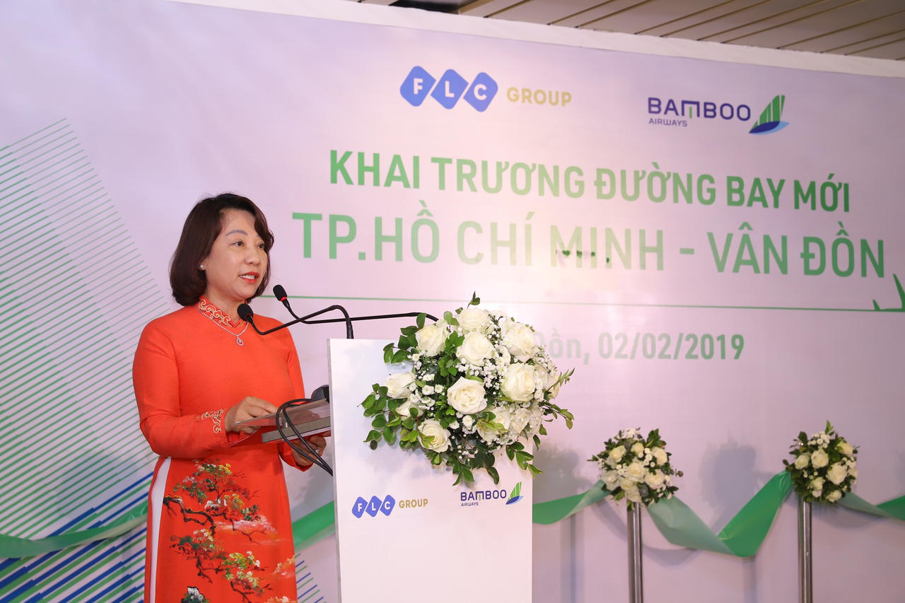 Bamboo Airways khai trương đường bay Tp. Hồ Chí Minh – Vân Đồn, xúc tiến mở đường bay quốc tế
