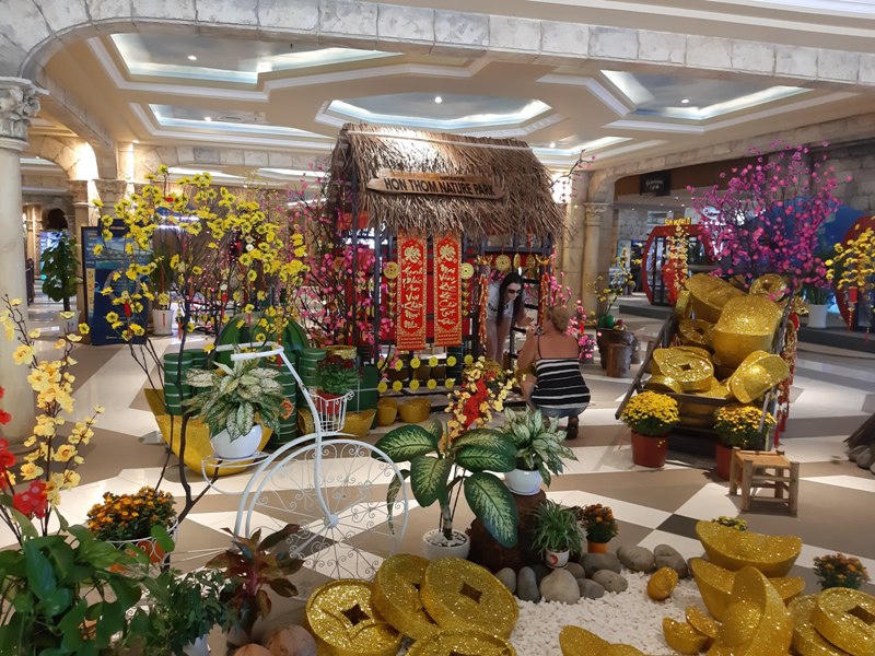 Sun World Hon Thom Nature Park hấp dẫn dòng khách lớn trong mùa Tết 2019