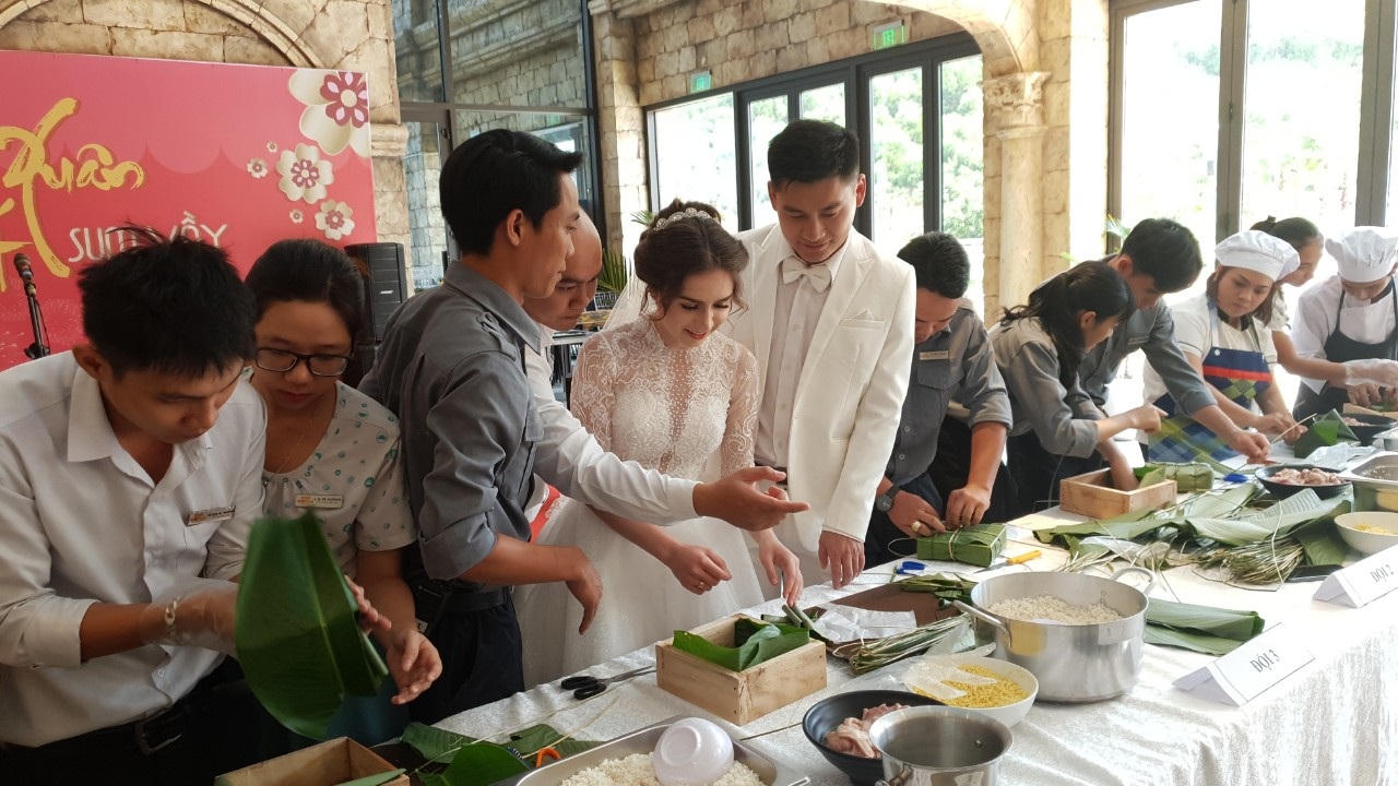 Sun World Hon Thom Nature Park hấp dẫn dòng khách lớn trong mùa Tết 2019