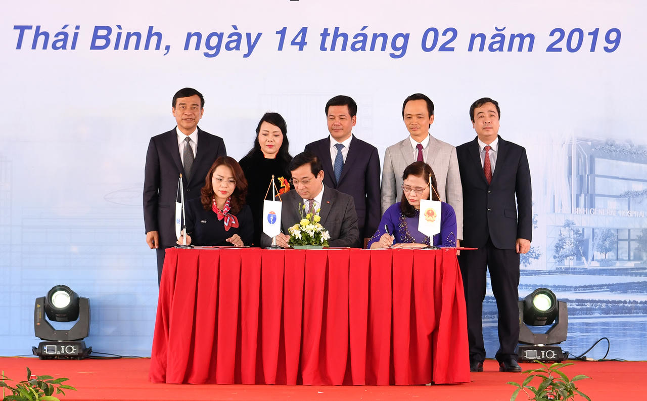 Thủ tướng dự khởi công bệnh viện lớn nhất tỉnh Thái Bình