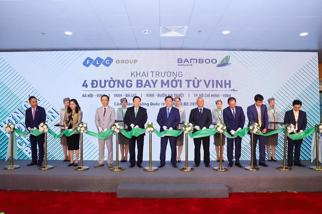 Bamboo Airways chính thức khai trương 4 đường bay từ Vinh, giá vé ưu đãi từ 149.000 đồng 