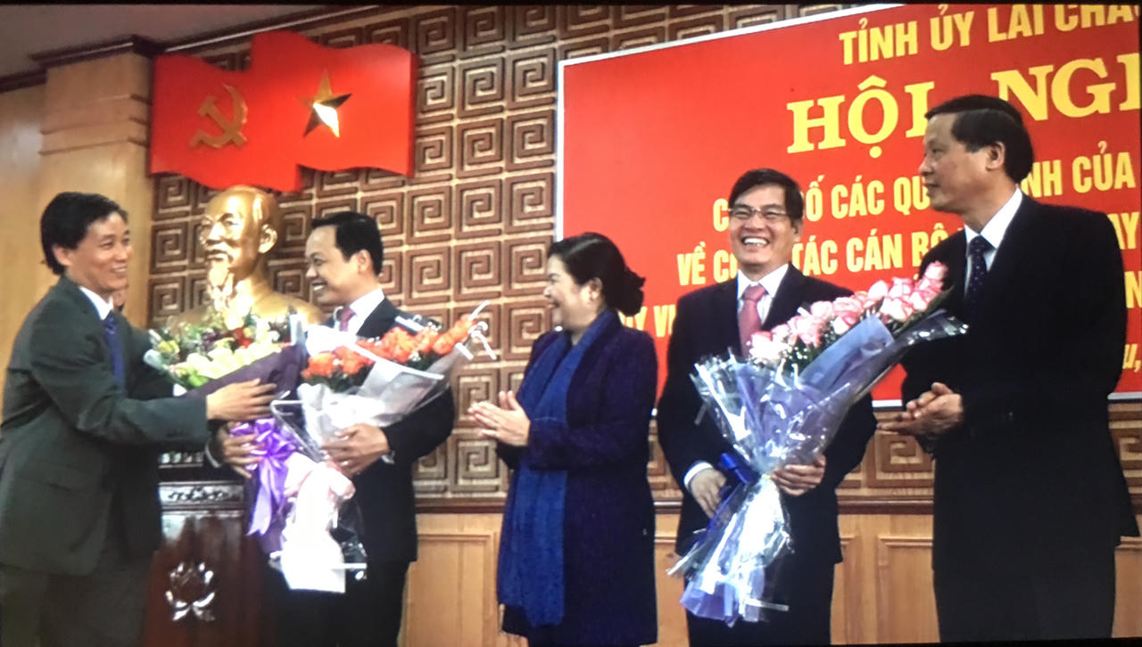 Thứ trưởng Bộ Tư pháp Trần Tiến Dũng làm Phó Bí thư Tỉnh ủy Lai Châu