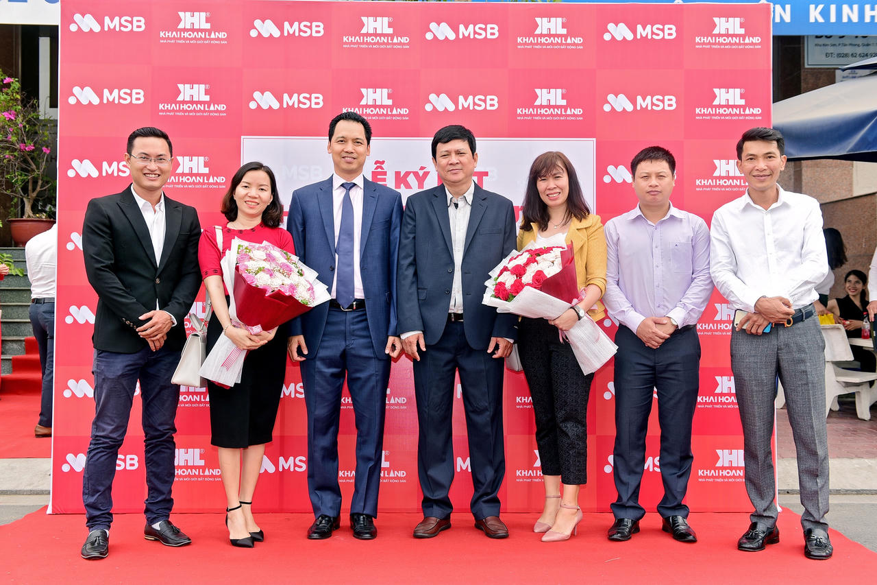 MSB triển khai giải pháp tài chính toàn diện cho khách hàng của Khải Hoàn land