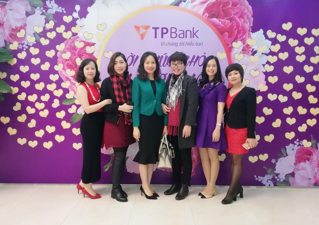 TPBank tri ân khách hàng nữ dịp 8/3