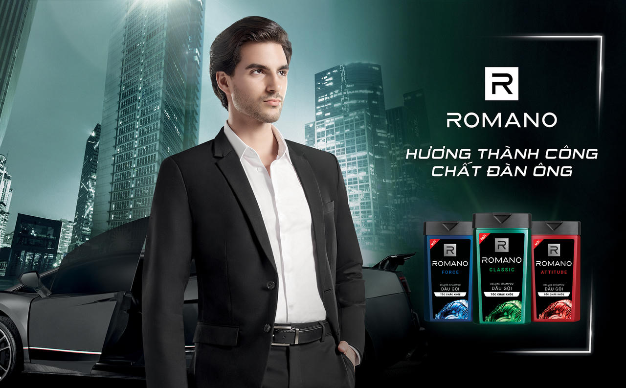 Romano với định vị mới- tiếp tục khẳng định vị thế trên thị trường chăm sóc cá nhân dành cho nam giới